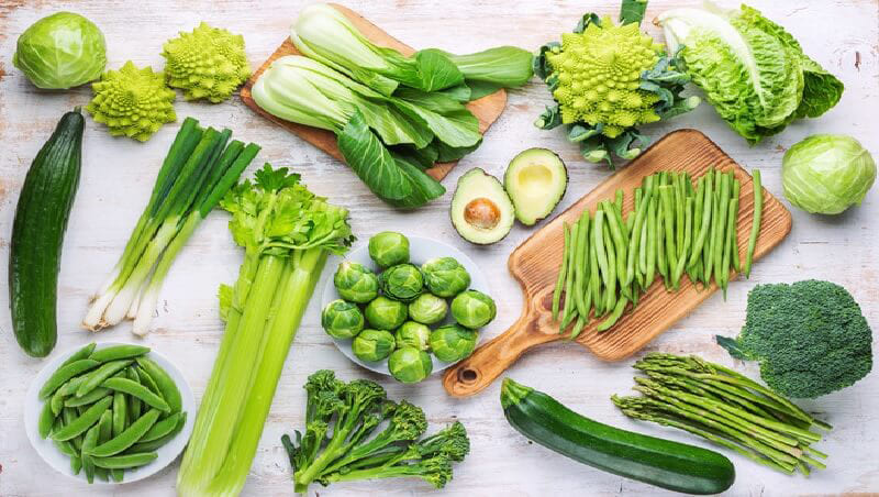 Một số loại thực phẩm chứa nhiều kiềm