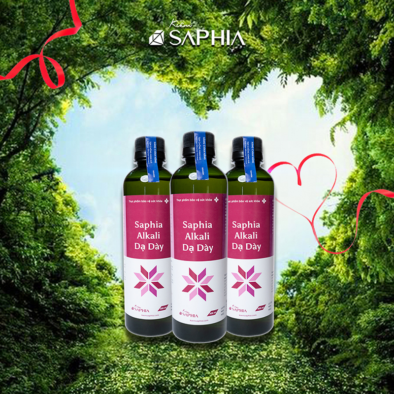 Kiềm Saphia Alkali dạ dày - Bí kíp bảo vệ dạ dày từ thiên nhiên